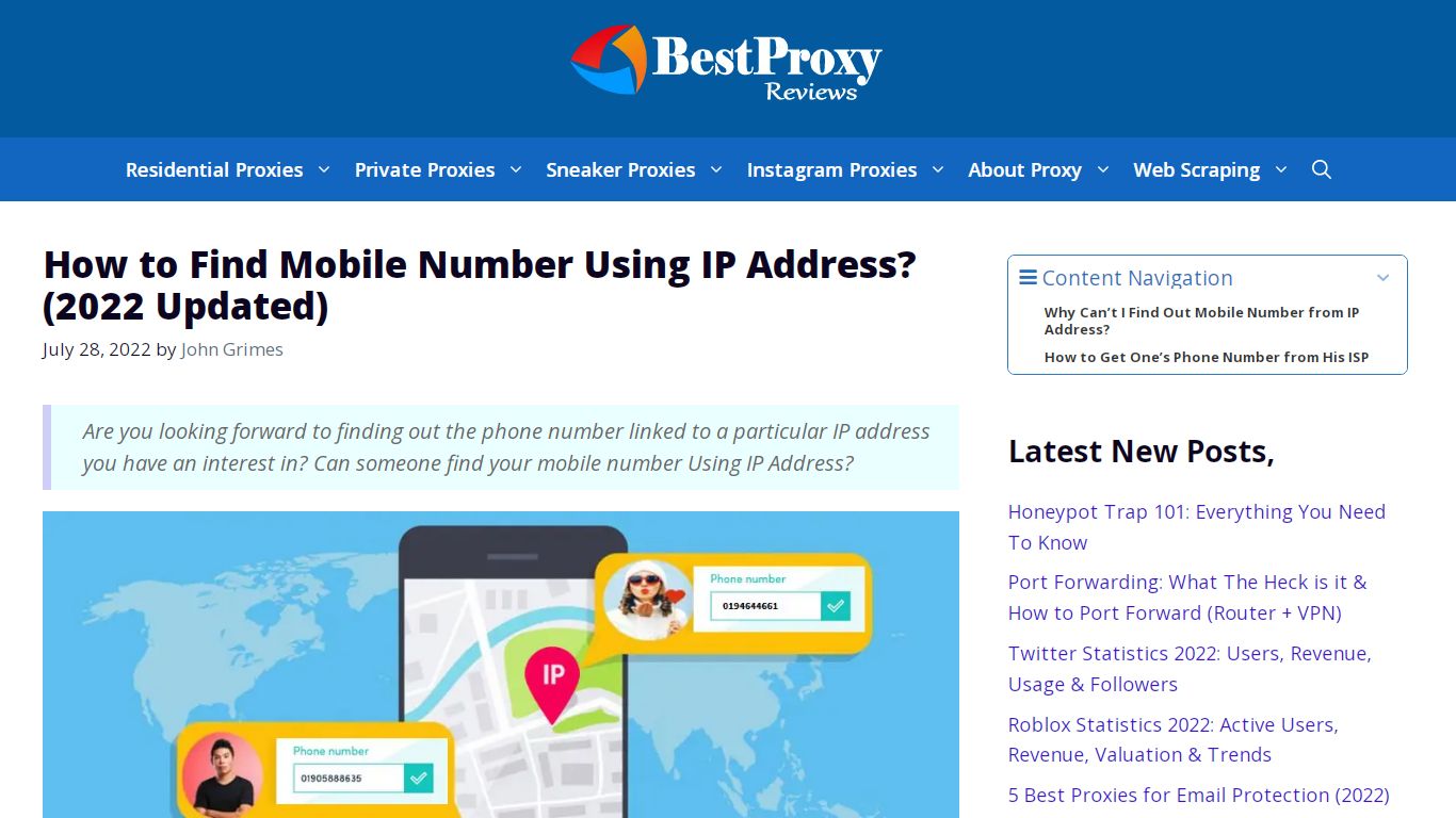 How to Find Phone Number From IP address? | Best Proxy Reviews